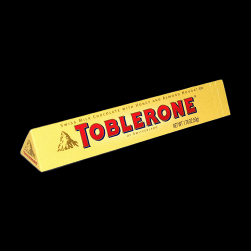 Barre Toblerone chocolat 3D gratuit realiste