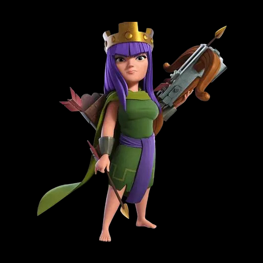 Archer reine fantasy 3D gratuit stylise