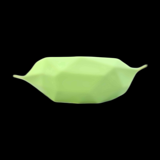 Gousse de petits pois 3D - modele 3D gratuit