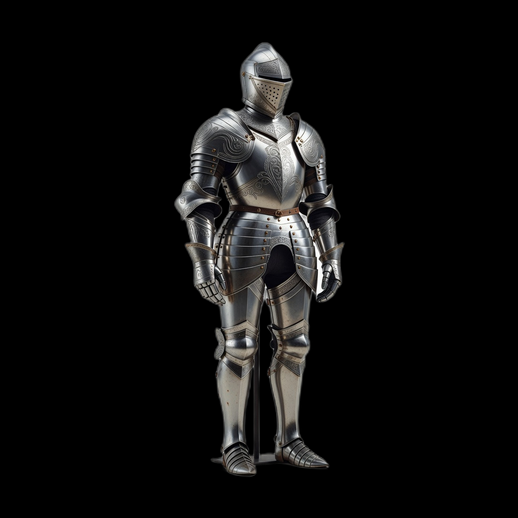 Armure chevalier medieval 3D gratuit realiste