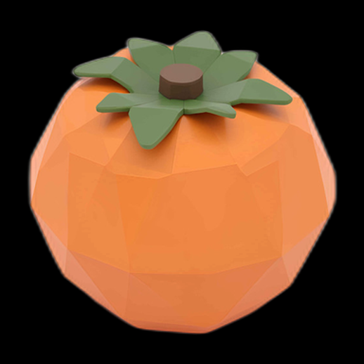 Kaki 3D Low Poly