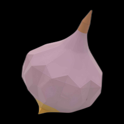 Ail 3D Low Poly Stylisé