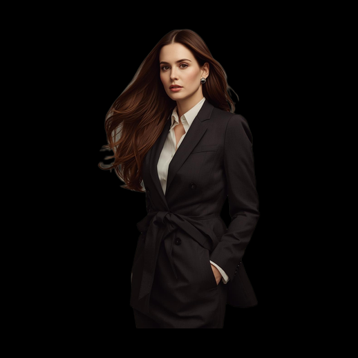 Personnage femme business 3D gratuit realiste