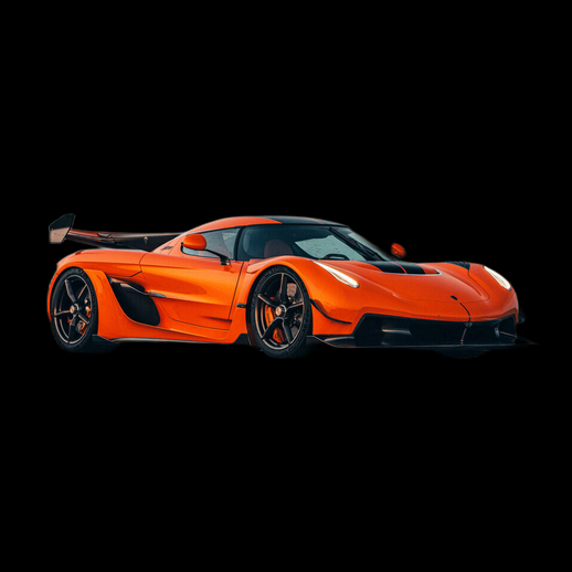 Koenigsegg Jesko Absolut Orange 3D