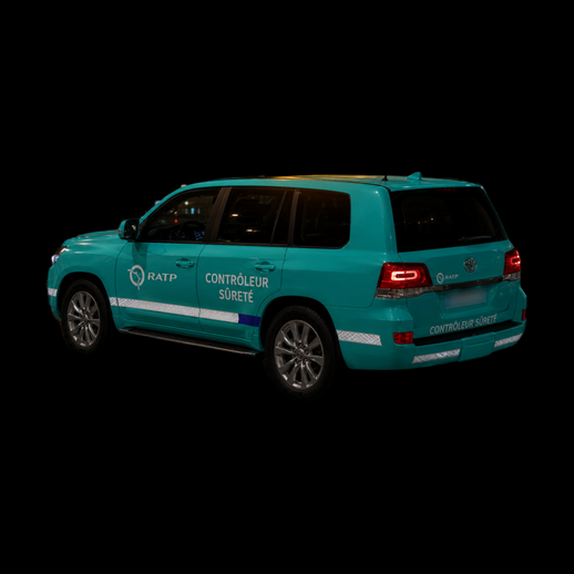 Modele 3D gratuit van securite RATP - modele 3D gratuit
