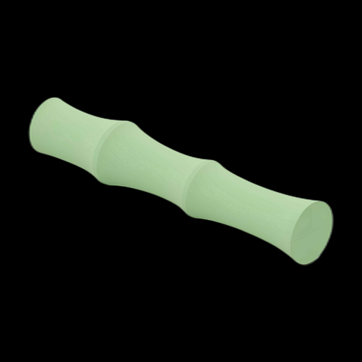 Tige de bambou 3D stylisée