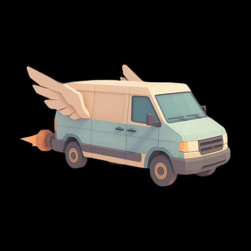 Van Volant Fantaisie 3D