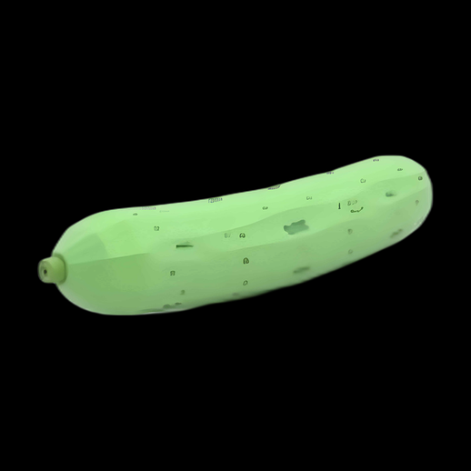 Zucchini 3D Model