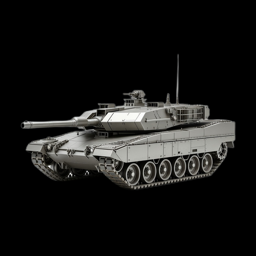 Char de combat moderne 3D gratuit realiste