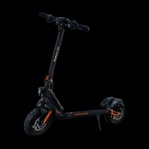 Trottinette électrique Kukirin G2 3D gratuit noire et orange - modele 3D gratuit