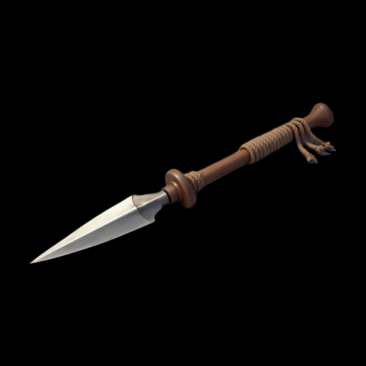 Lance Stylisée en 3D