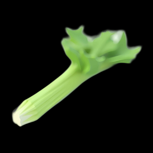 Asset 3D: Leek Stalk - modele 3D gratuit