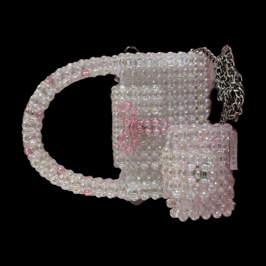 Sac à main tasse en perles