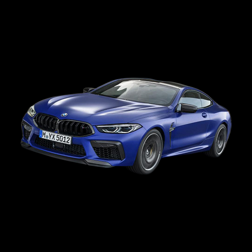 Voiture sport bleue 3D gratuit realiste