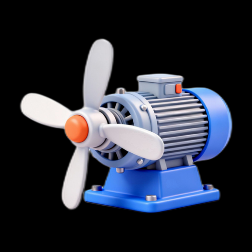 Moteur electrique avec helice 3D gratuit