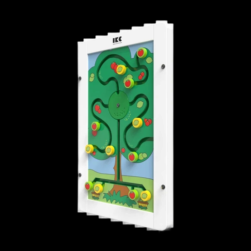 Panneau labyrinthe enfant arbre 3D gratuit
