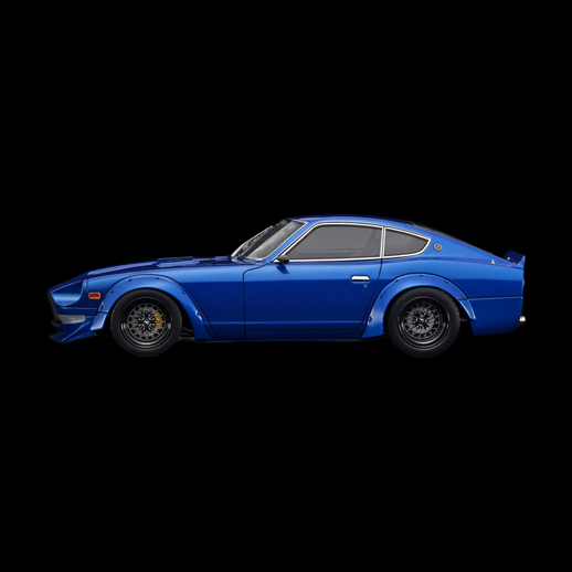 Voiture sportive classique bleue 3D gratuit
