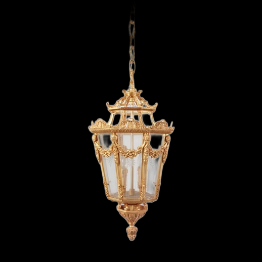 Lanterne suspendue 3D gratuit style oriental dore