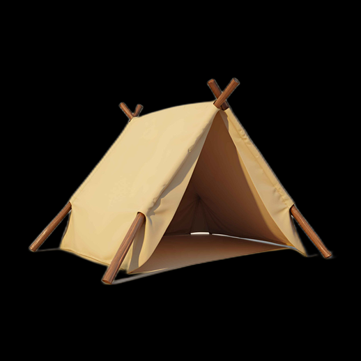 Tente tipi simple 3D