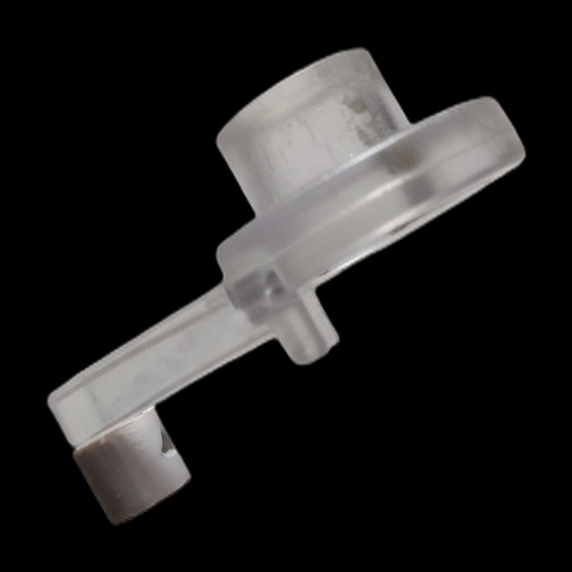 Manivelle transparente en plastique 3D gratuit - modele 3D gratuit