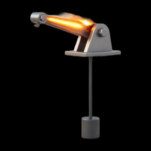 Modele 3D gratuit chauffage industriel tube lumineux