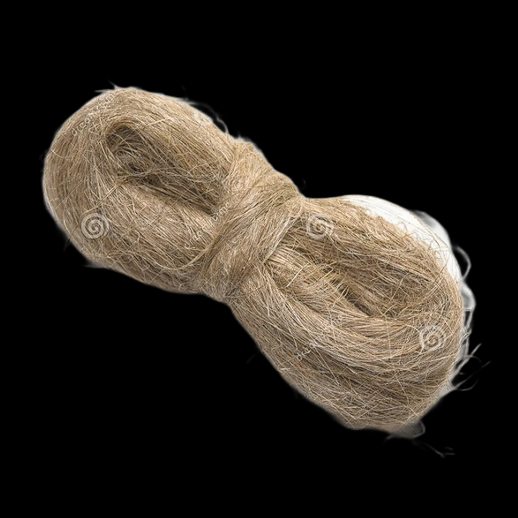 Bobine de ficelle en fibres naturelles