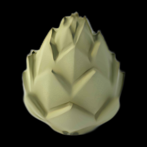 Artichaut stylisé 3D - modele 3D gratuit