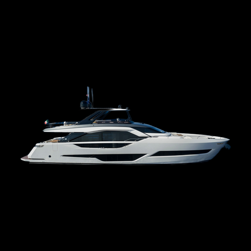 Yacht de luxe moderne 3D gratuit blanc
