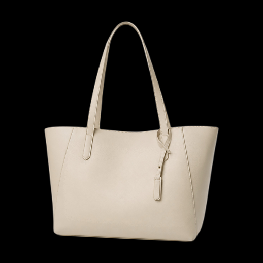 Sac cabas beige 3D gratuit en cuir - modele 3D gratuit