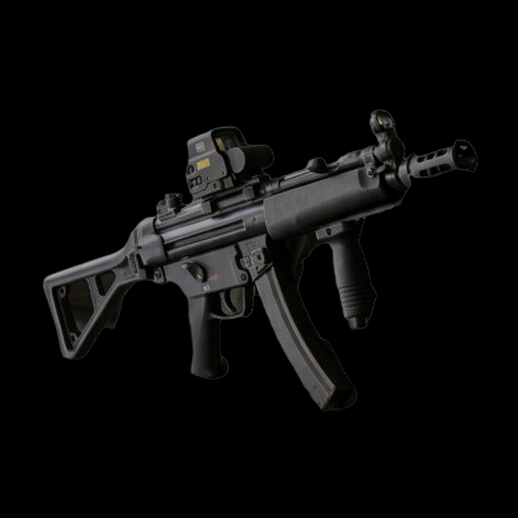 Fusil mitrailleur tactique 3D gratuit avec viseur - modele 3D gratuit
