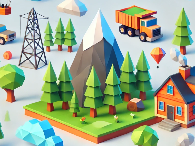 Catégorie Low Poly
